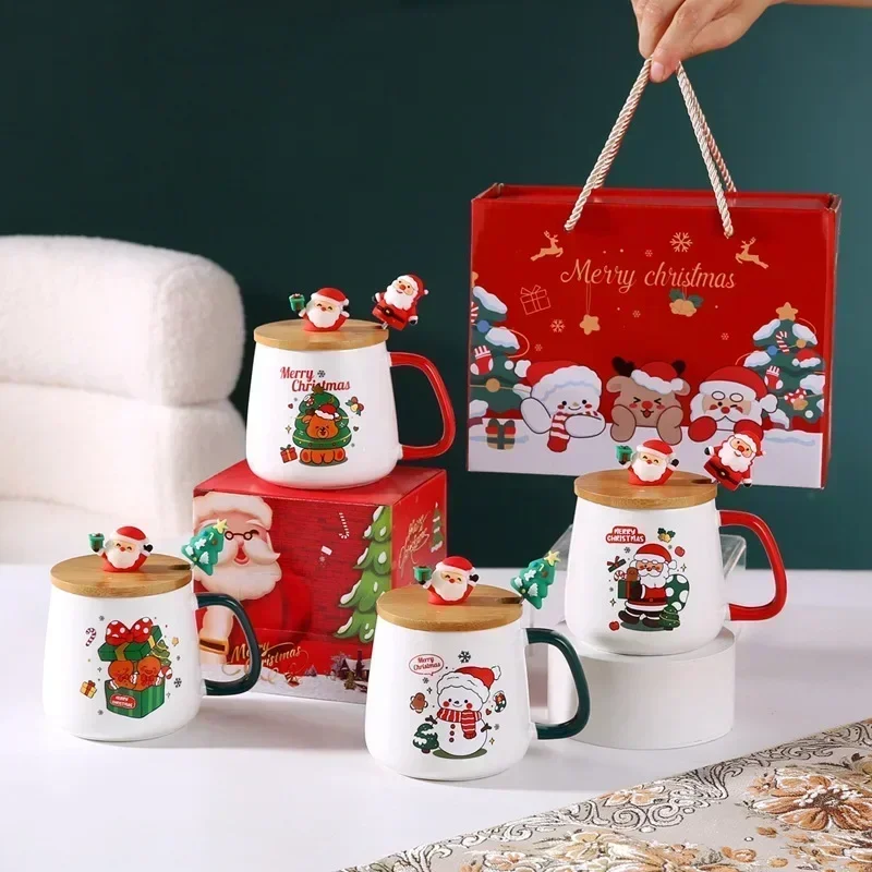 Ceramic mug Christmas gift with box