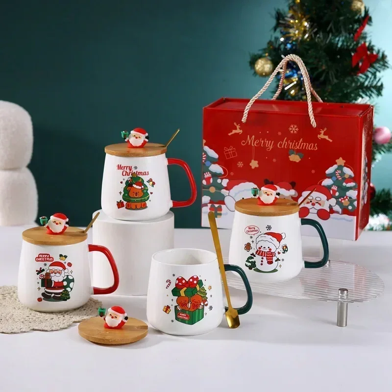 Ceramic mug Christmas gift with box