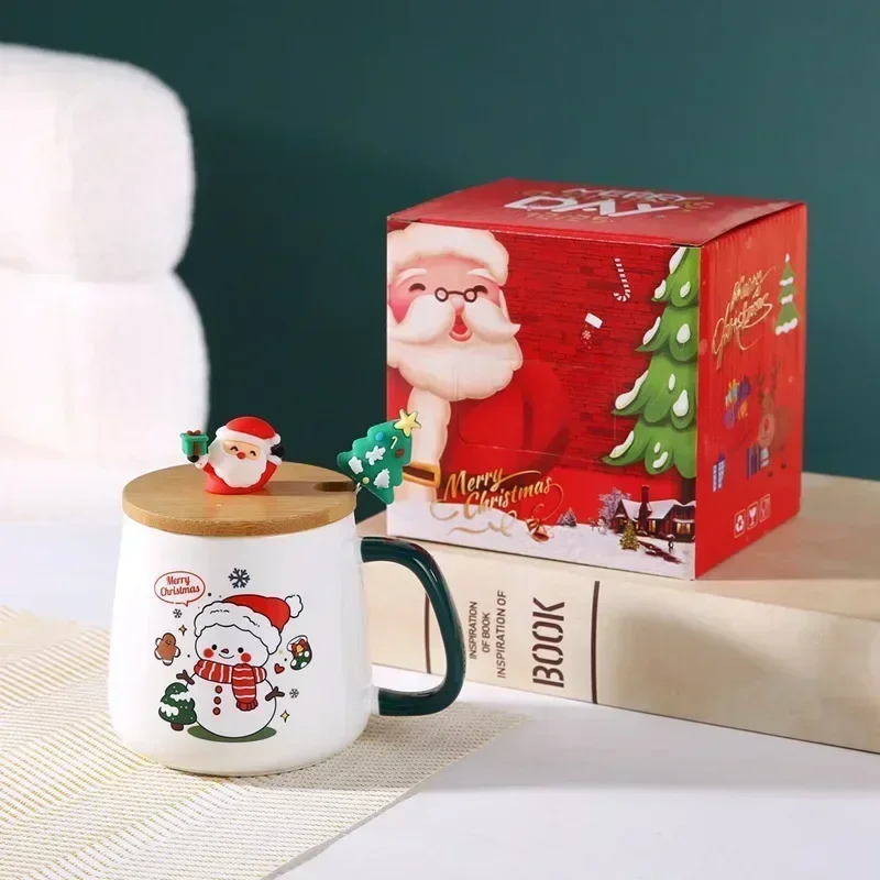 Ceramic mug Christmas gift with box